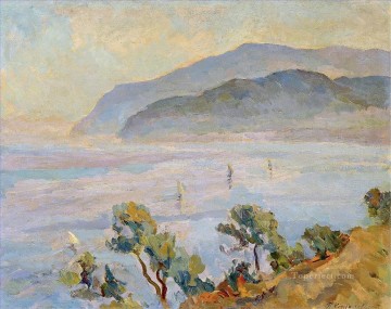 Petr Petrovich Konchalovsky Painting - SAN ANGELO SEA 1924 Petr Petrovich Konchalovsky